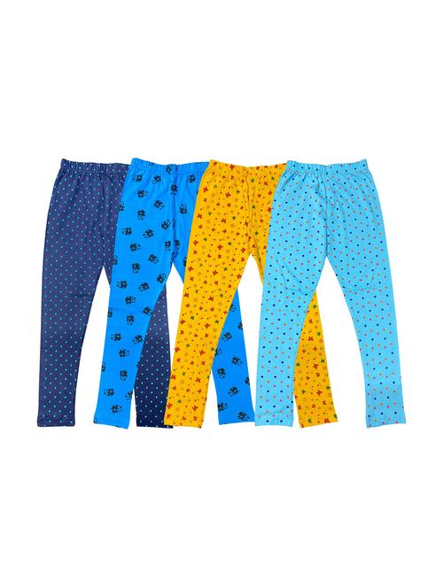 pack of 4 girls printed leggings - 20577757 - Very Small Image - 1