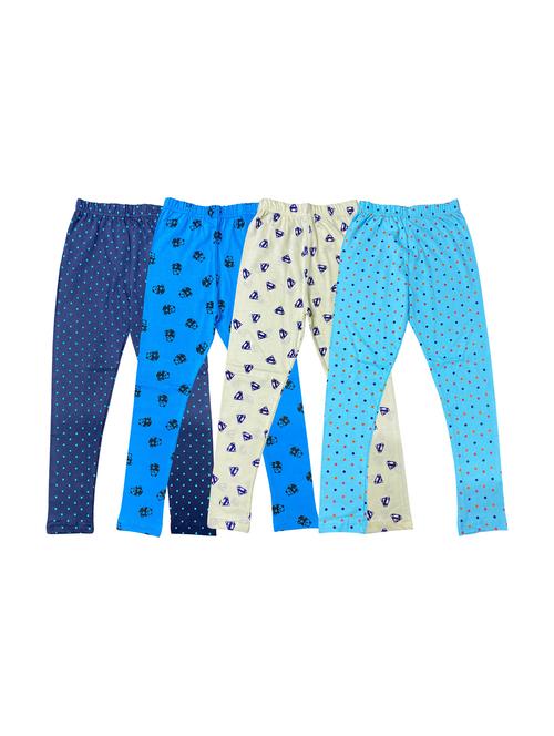 pack of 4 girls printed leggings - 20577758 - Very Small Image - 1