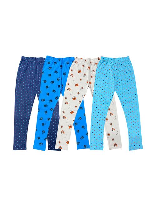 pack of 4 girls printed leggings - 20577761 - Very Small Image - 1