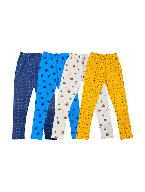 pack of 4 girls printed leggings - 20577762 - Very Small Image - 1