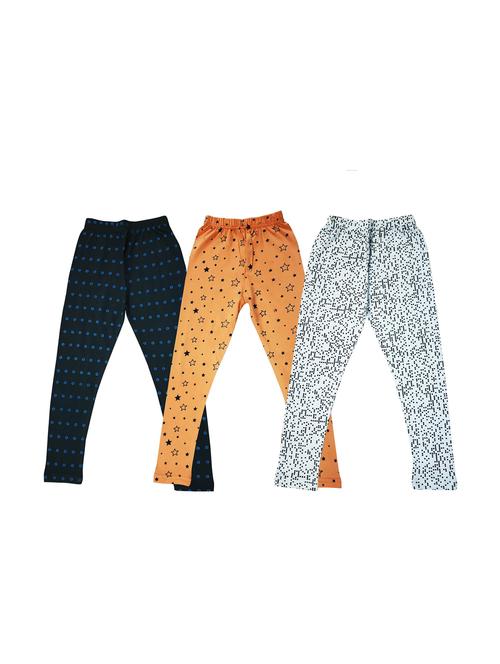 pack of 3 girls printed leggings - 20577865 - Very Small Image - 1