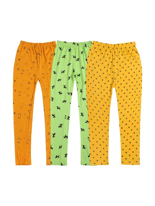 combos pack of cotton blend leggings - 20578240 - Very Small Image - 1