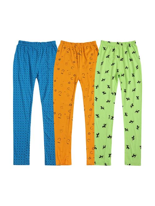 combos pack of cotton blend leggings - 20578248 - Very Small Image - 1