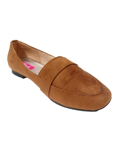 women solid tan brown moccasins - 20579728 - Very Small Image - 1