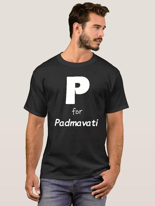 men round neck front print t-shirt - 20581446 - Very Small Image - 1