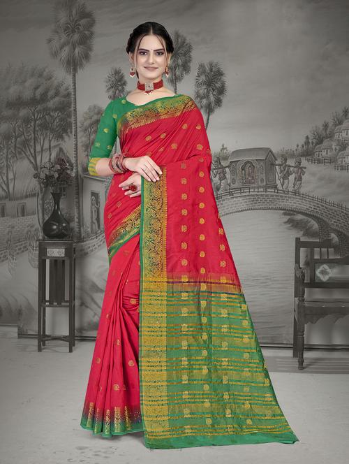 self design zari work banarasi saree - 20584892 - Very Small Image - 1