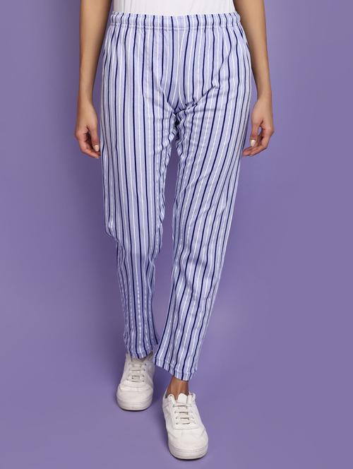 lavender cotton plus track pants - 20587557 - Very Small Image - 1