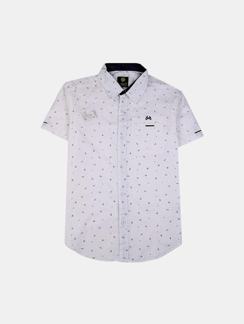 white cotton shirt - 20588001 - Very Small Image - 1