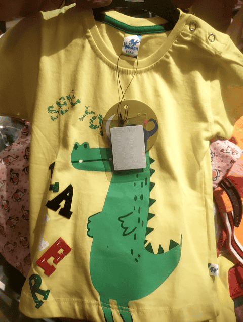 yellow cotton single jersey tshirt - 20588073 - Very Small Image - 1
