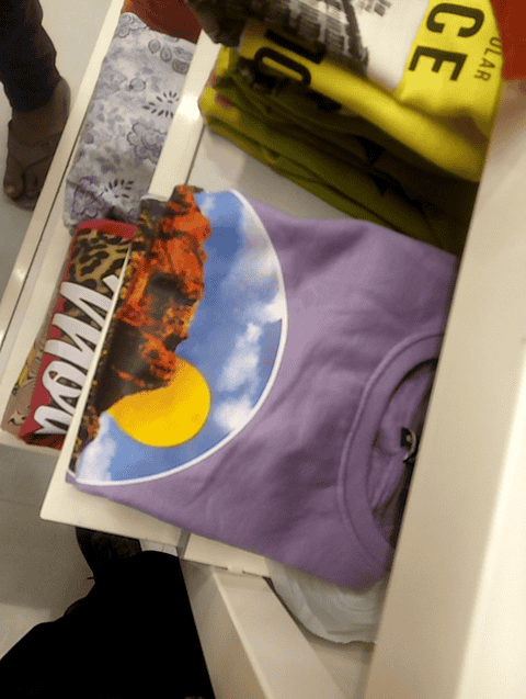 lavender spun fleece sweatshirt - 20588960 - Very Small Image - 1