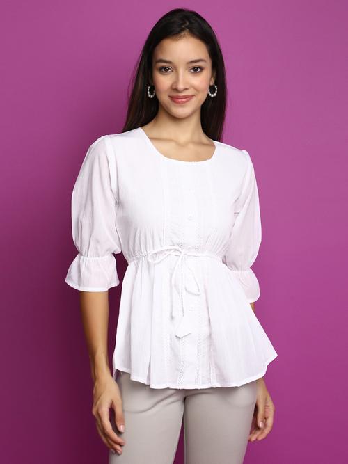 assorted georgette top - 20589025 - Very Small Image - 1