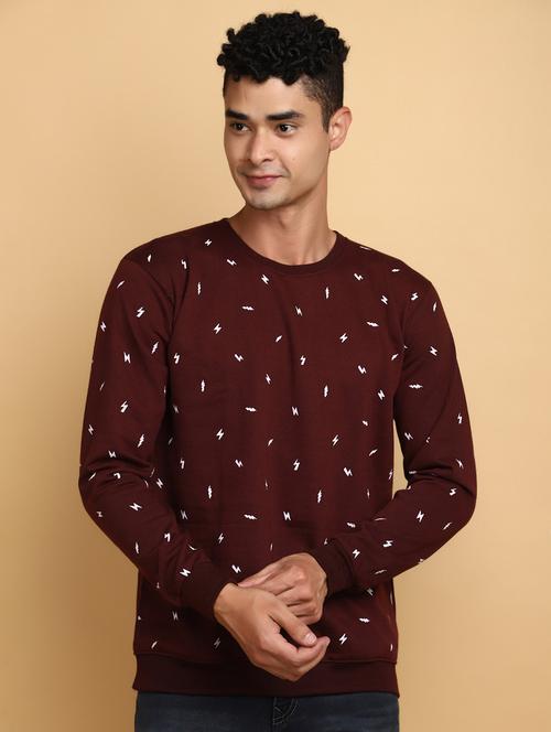 men round neck printed sweatshirt - 20590568 - Very Small Image - 1