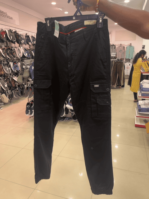 assorted twill casual trousers - 20590824 - Very Small Image - 1