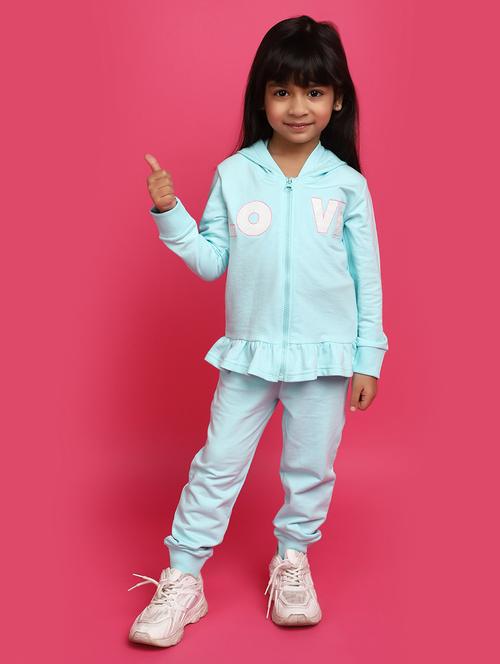 girls full length twin set - 20590957 - Very Small Image - 1