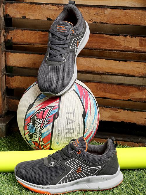 men lace up running sports shoe - 20592615 - Very Small Image - 1