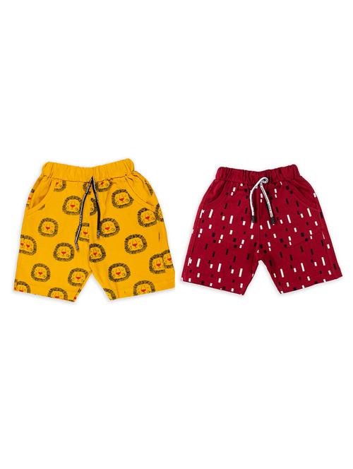 boys set of 2 printed regular shorts - 20593226 - Very Small Image - 1