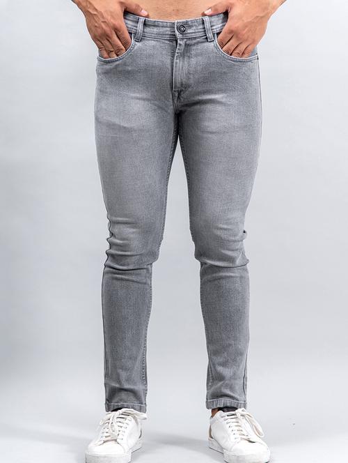 mens slim fit plain jeans - 20596381 - Very Small Image - 1