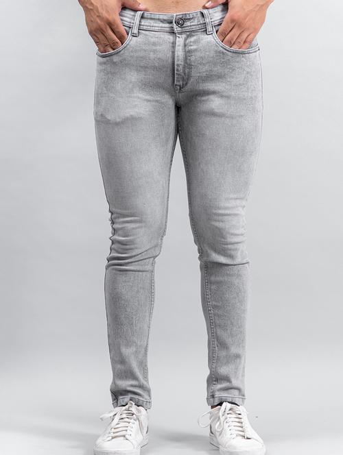 mens slim fit plain jeans - 20596382 - Very Small Image - 1
