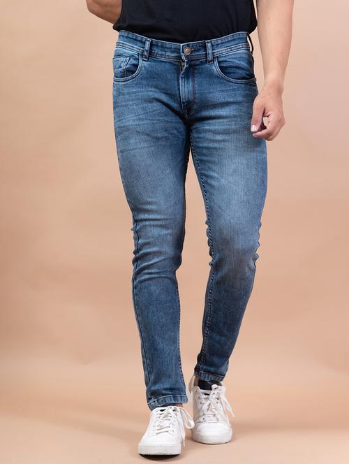mens slim fit plain jeans - 20596387 - Very Small Image - 1