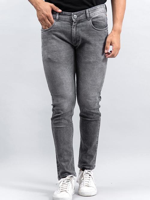 mens slim fit plain jeans - 20596408 - Very Small Image - 1