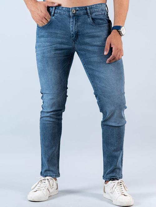 mens slim fit plain jeans - 20596566 - Very Small Image - 1