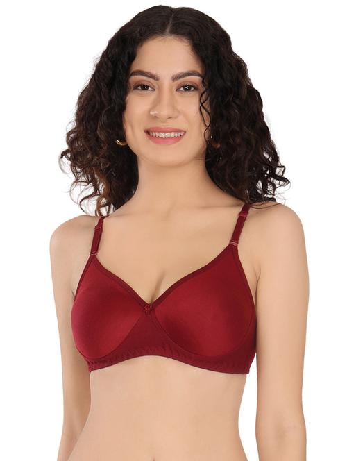women solid full coverage bra - 20596970 - Very Small Image - 1