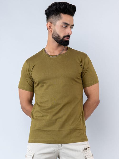 men solid short sleeve t-shirt - 20597150 - Very Small Image - 1