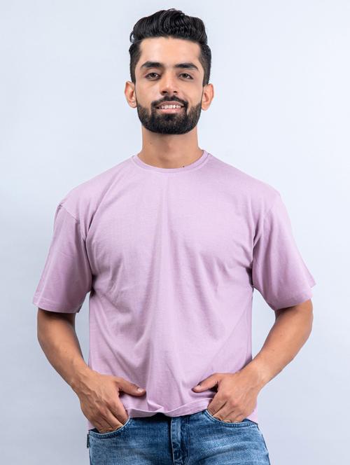 men back print cotton t-shirt - 20597173 - Very Small Image - 1