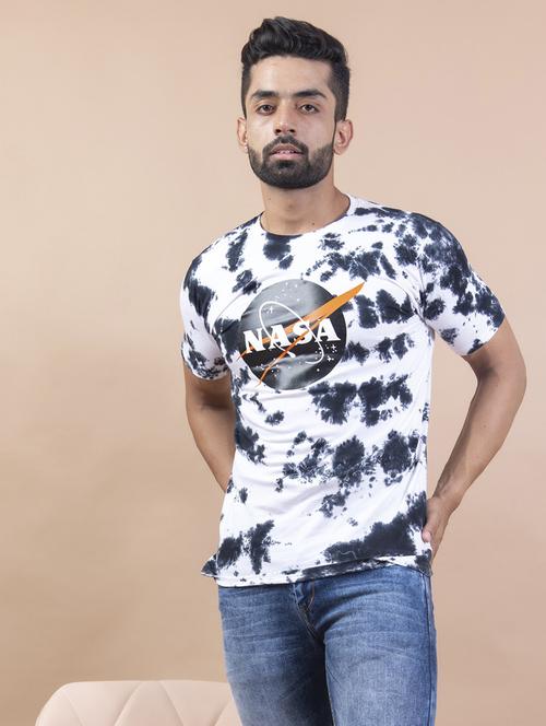 men tie & dye cotton t-shirt - 20597244 - Very Small Image - 1