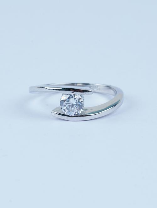 silver finger ring - 20597519 - Very Small Image - 1