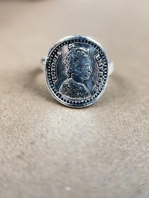 silver finger ring - 20597522 - Very Small Image - 1