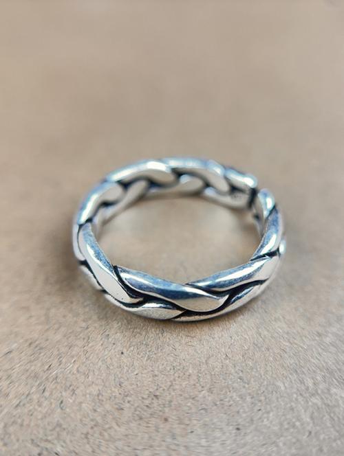 silver finger ring - 20597536 - Very Small Image - 1