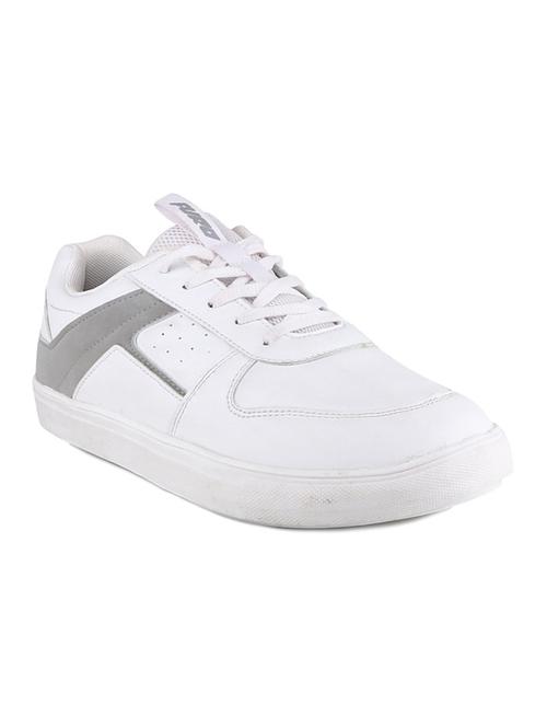 men white detailed lace up casual sneakers - 20598458 - Very Small Image - 1