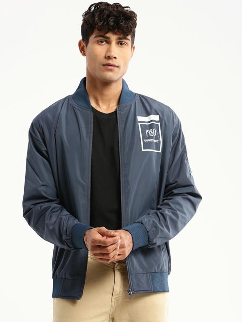 teal nylon bomber jacket - 20598526 - Very Small Image - 1