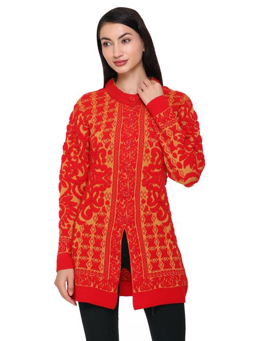 women red full sleeve cardigan - 20598975 - Very Small Image - 1