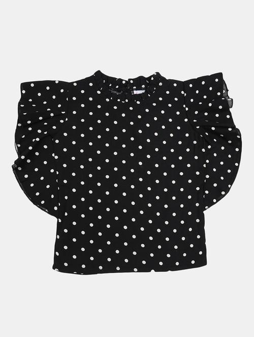 girls polka dots printed top - 20599231 - Very Small Image - 1