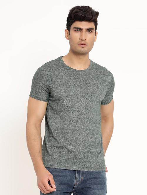 men grey slim fit t-shirt - 20601035 - Very Small Image - 1