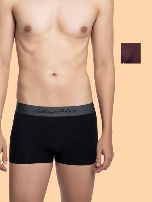 bamboo micro modal, antibacterial, premium men's trunk - 20601069 - Very Small Image - 1