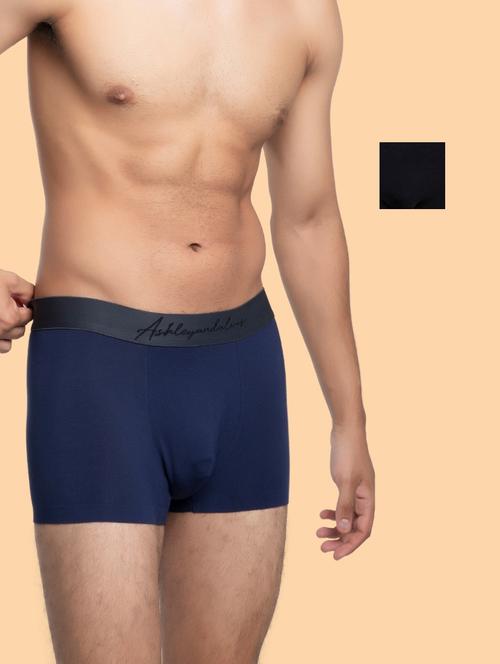 bamboo micro modal, antibacterial, premium men's trunk - 20601071 - Very Small Image - 1
