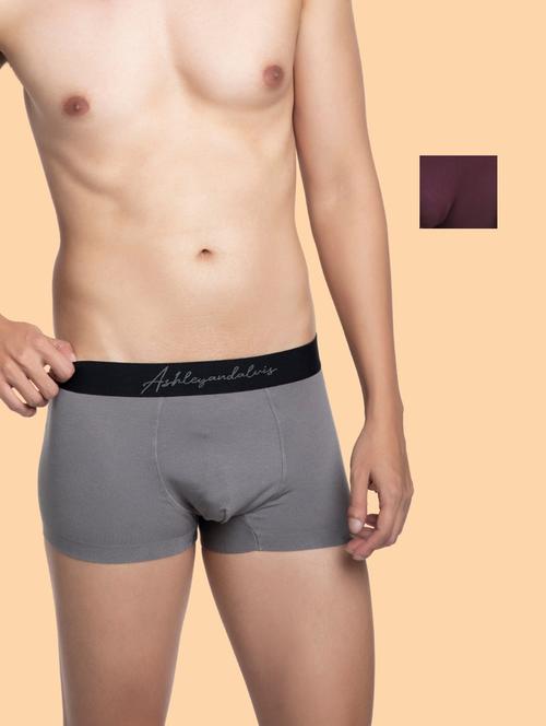 bamboo micro modal, antibacterial, premium men's trunk - 20601085 - Very Small Image - 1