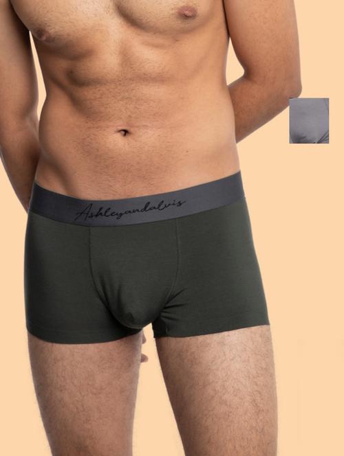 bamboo micro modal, antibacterial, premium men's trunk - 20601094 - Very Small Image - 1