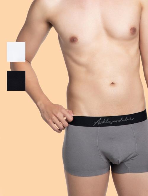 bamboo micro modal, antibacterial, premium men's trunk - 20601101 - Very Small Image - 1