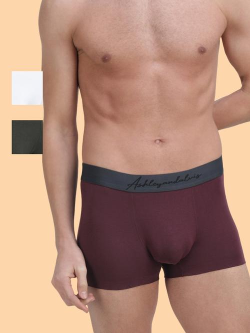 bamboo micro modal, antibacterial, premium men's trunk - 20601119 - Very Small Image - 1