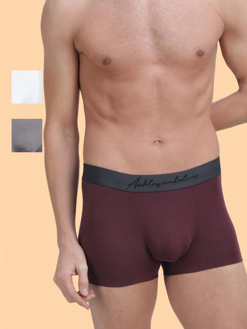 bamboo micro modal, antibacterial, premium men's trunk - 20601121 - Very Small Image - 1