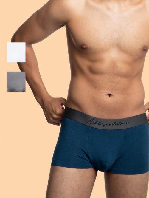 bamboo micro modal, antibacterial, premium men's trunk - 20601125 - Very Small Image - 1