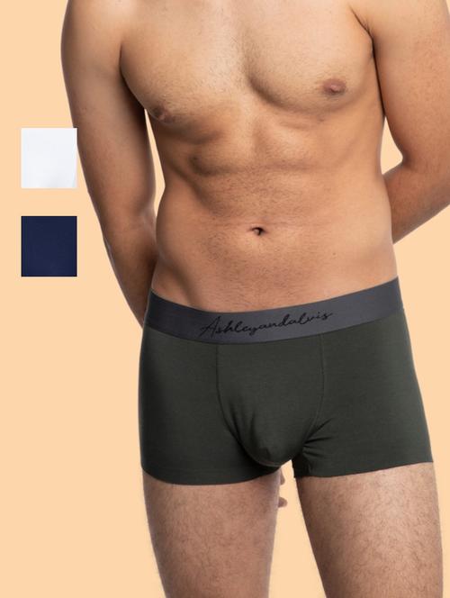 bamboo micro modal, antibacterial, premium men's trunk - 20601126 - Very Small Image - 1