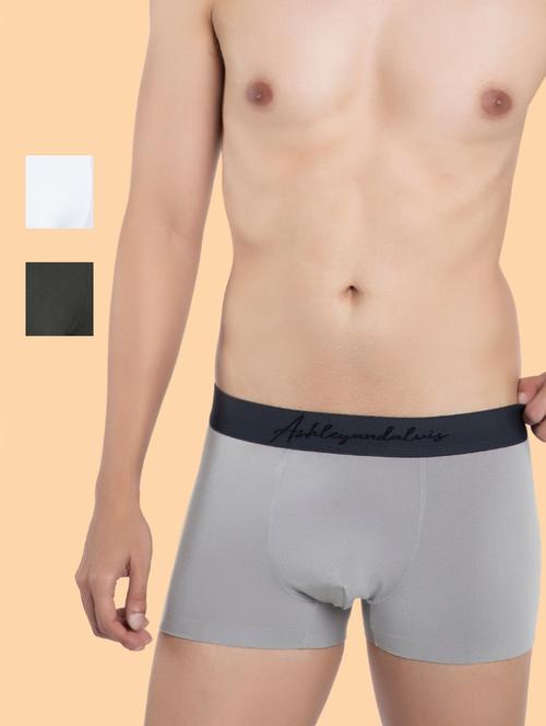 bamboo micro modal, antibacterial, premium men's trunk - 20601129 - Very Small Image - 1