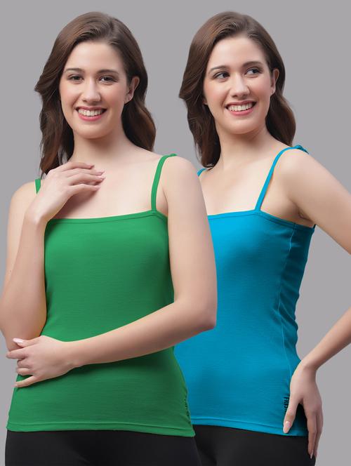 pack of 2 women solid camisole - 20602022 - Very Small Image - 1