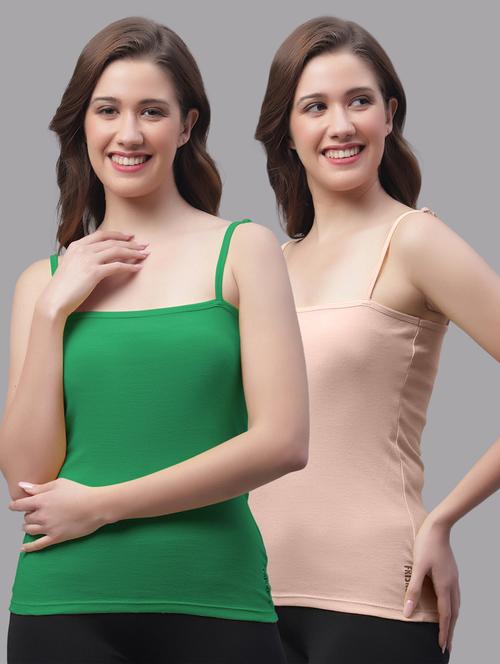 pack of 2 women solid camisole - 20602023 - Very Small Image - 1