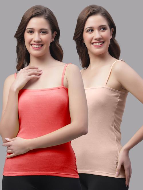 pack of 2 women solid camisole - 20602034 - Very Small Image - 1